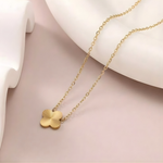 Collier trèfle (pendentif unique)