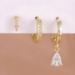 Boucles d’oreilles (lot de 3 paires)